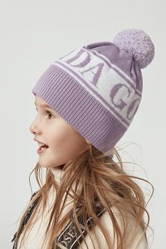 Accesorios Canada Goose Niños México - Merino Gorros Rosas TX3652947